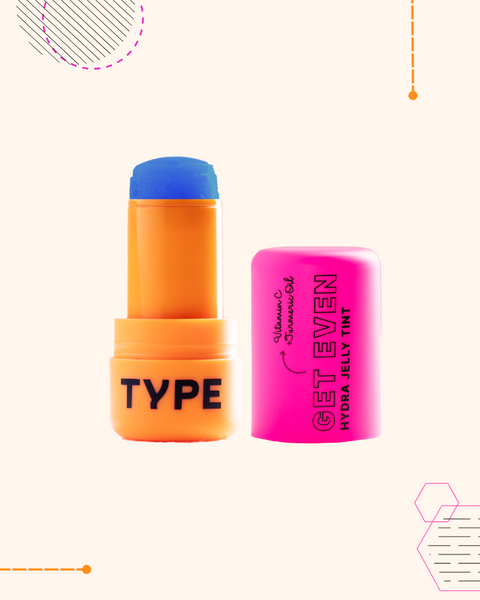 GET EVEN HYDRA JELLY TINT in bright packaging with vibrant colors.