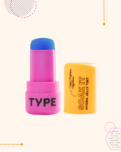 SOAK IT HYDRA JELLY TINT product packaging with vibrant colors.