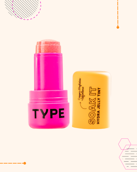 SOAK IT HYDRA JELLY TINT in vibrant pink and yellow packaging.