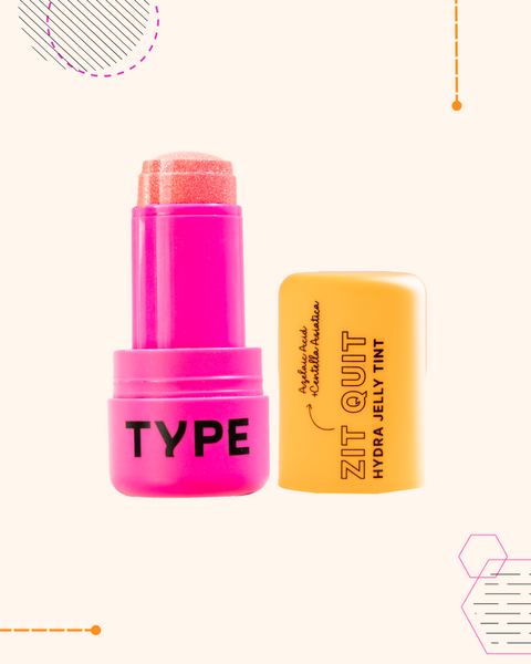 ZIT QUIT HYDRA JELLY TINT in vibrant packaging with applicator.