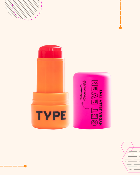 GET EVEN HYDRA JELLY TINT vivid jelly stick for vibrant lip color.